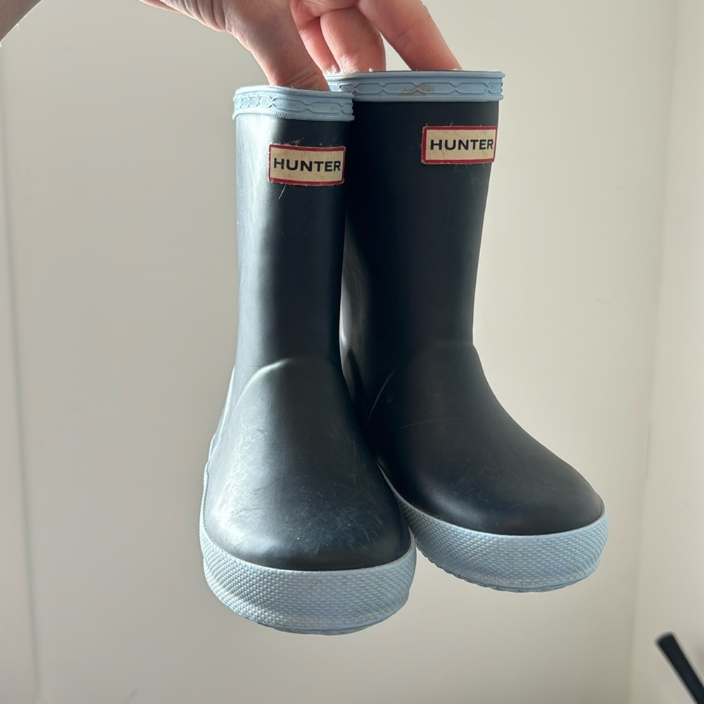 Hunter boots Toddler 9